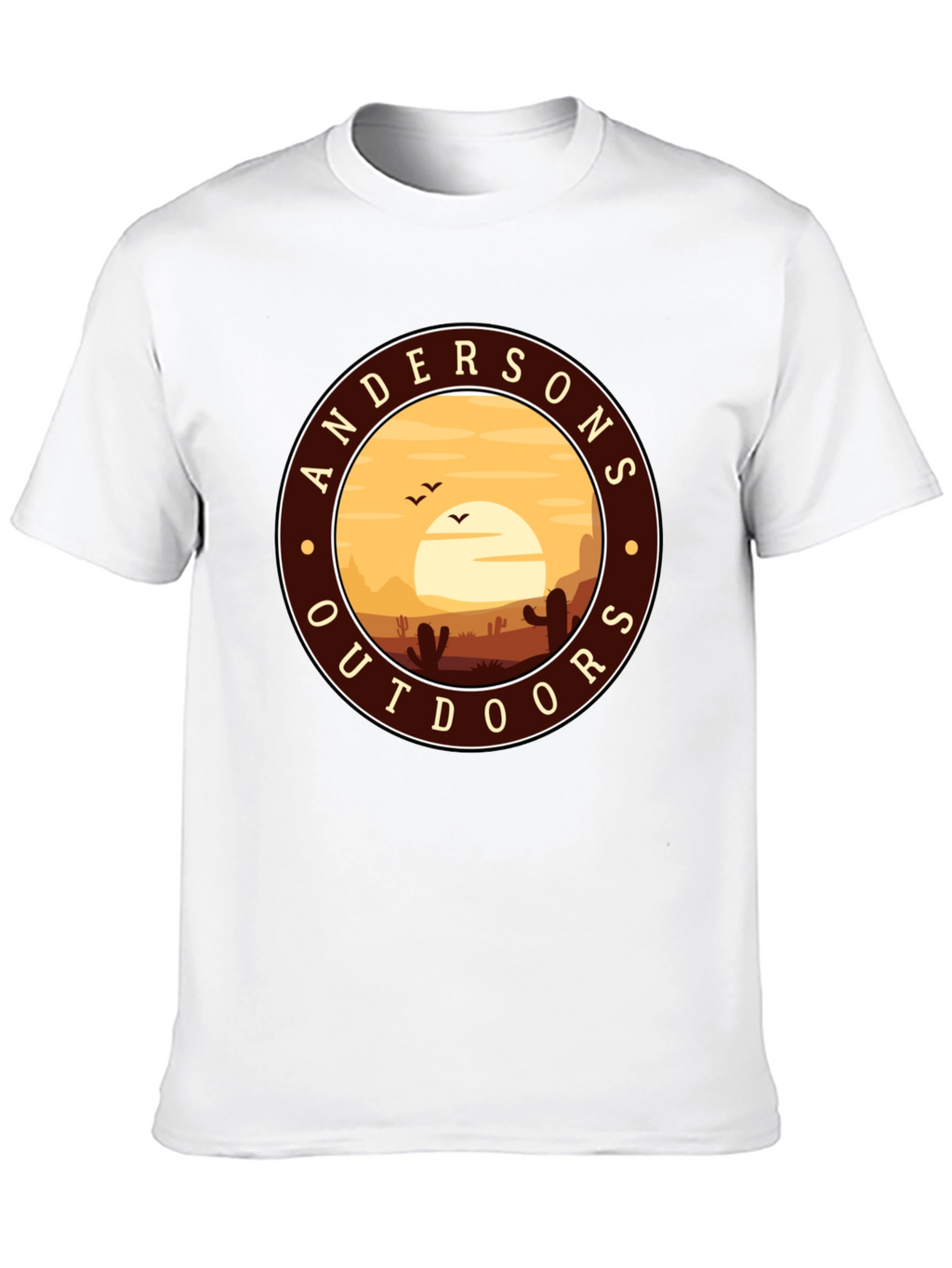 Andersons Outdoors Graphic Tee - Desert Sunset T-Shirt