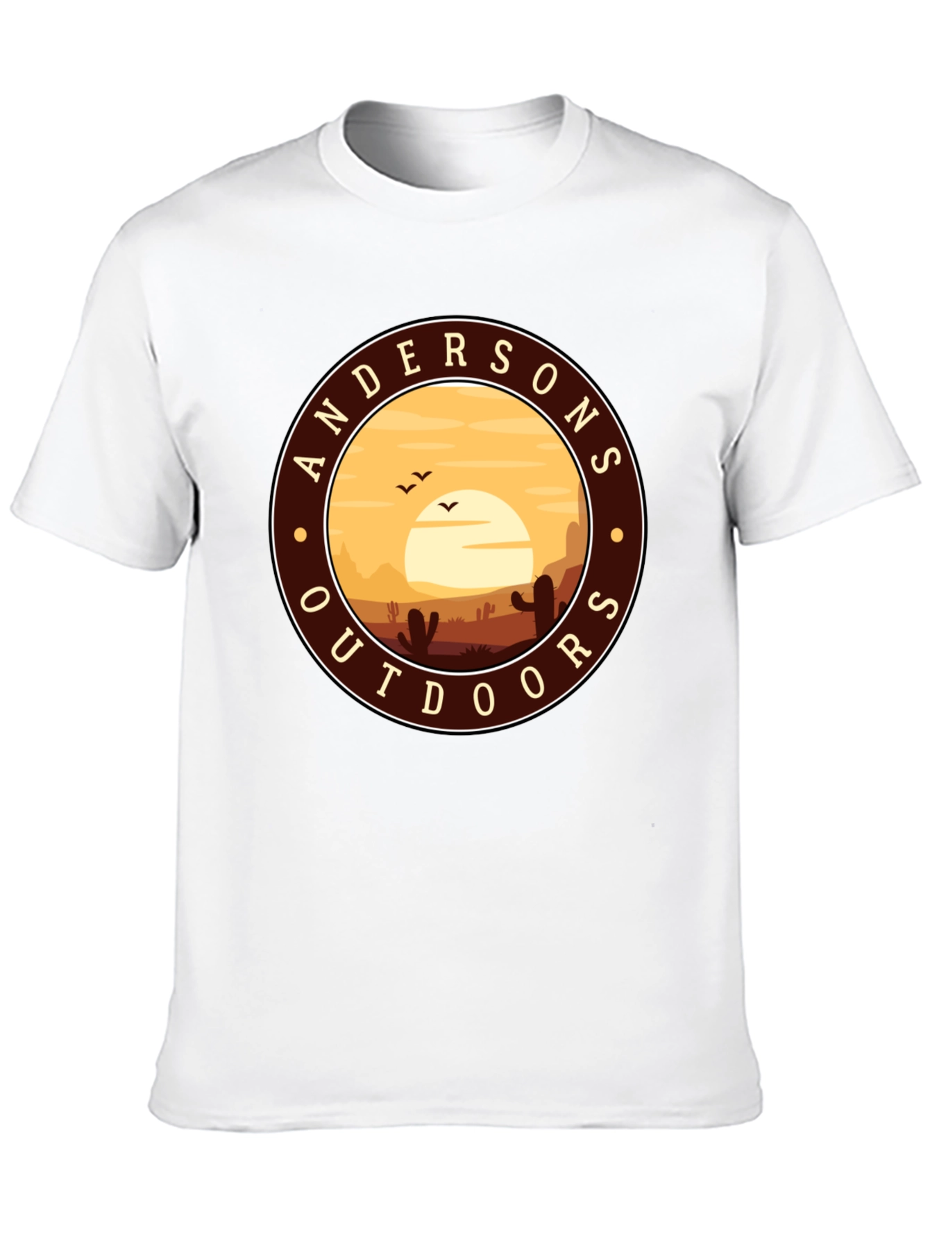 Andersons Outdoors Graphic Tee - Desert Sunset T-Shirt