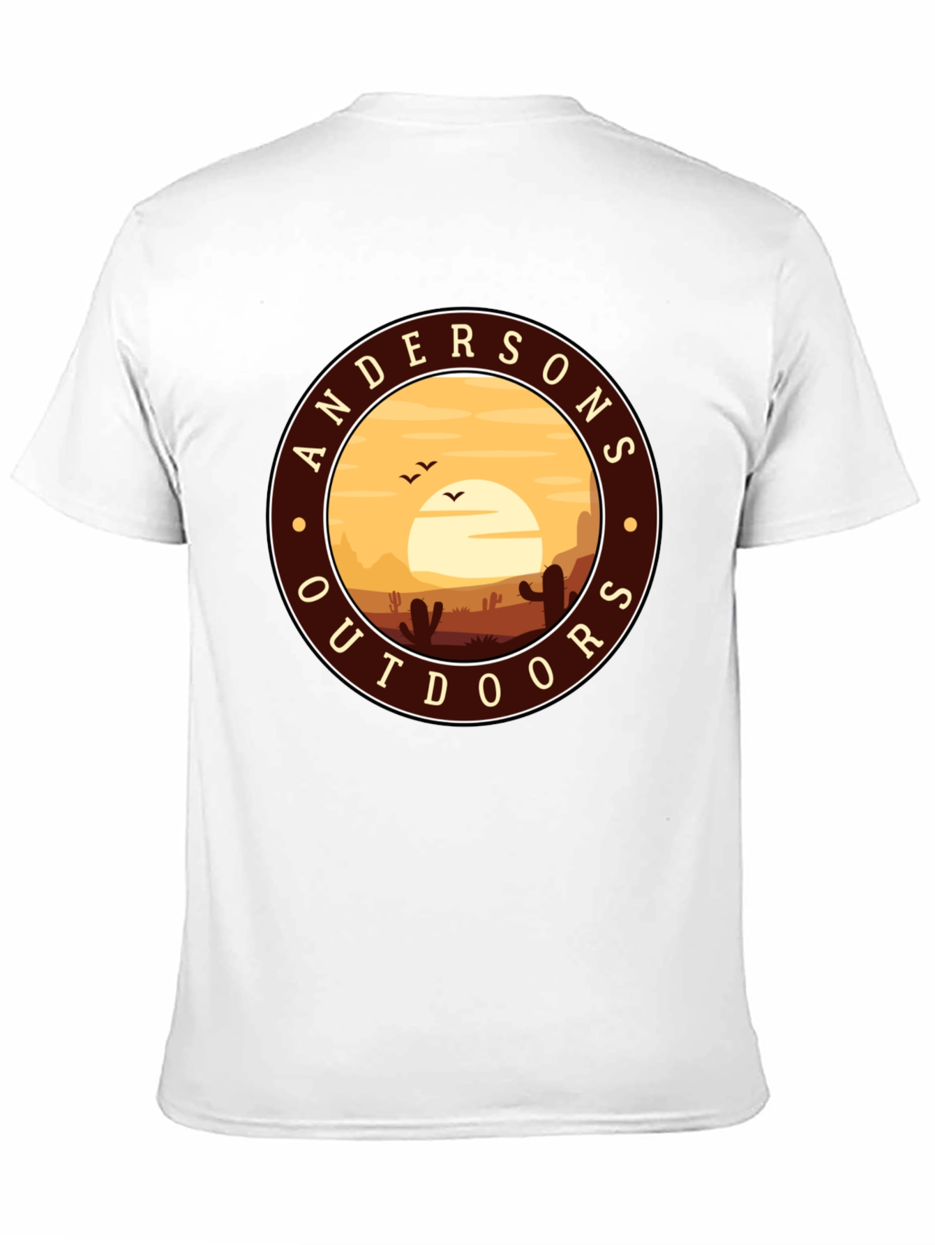 Andersons Outdoors Graphic Tee - Desert Sunset T-Shirt
