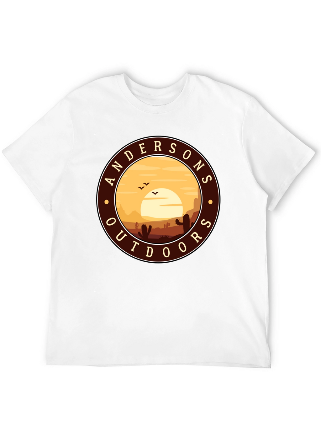 Andersons Outdoors Graphic Tee - Desert Sunset T-Shirt