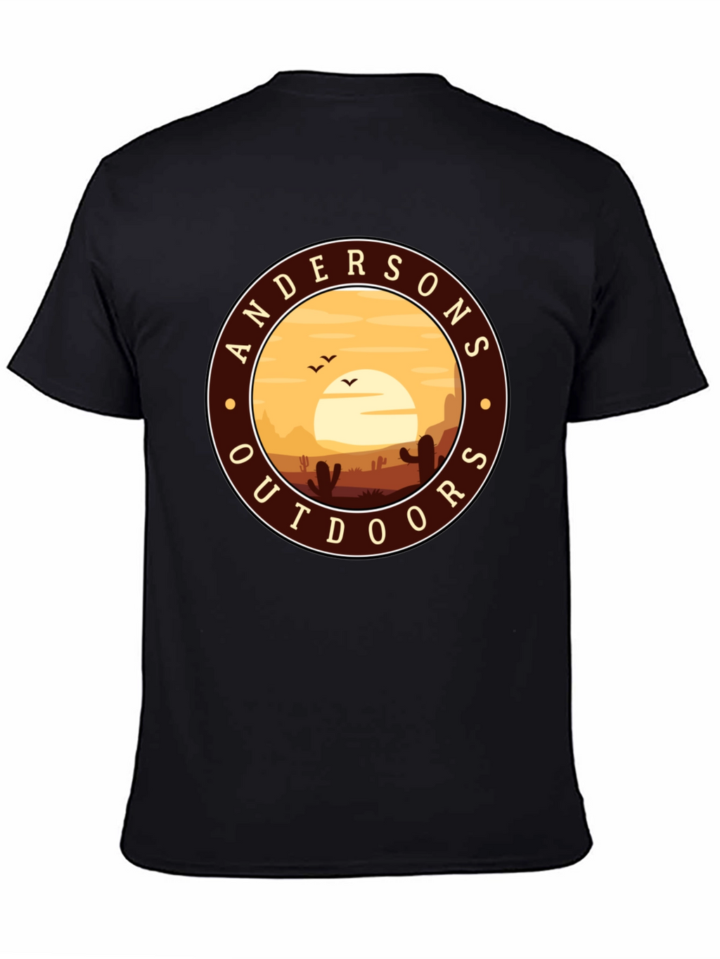 Andersons Outdoors Graphic Tee - Desert Sunset T-Shirt