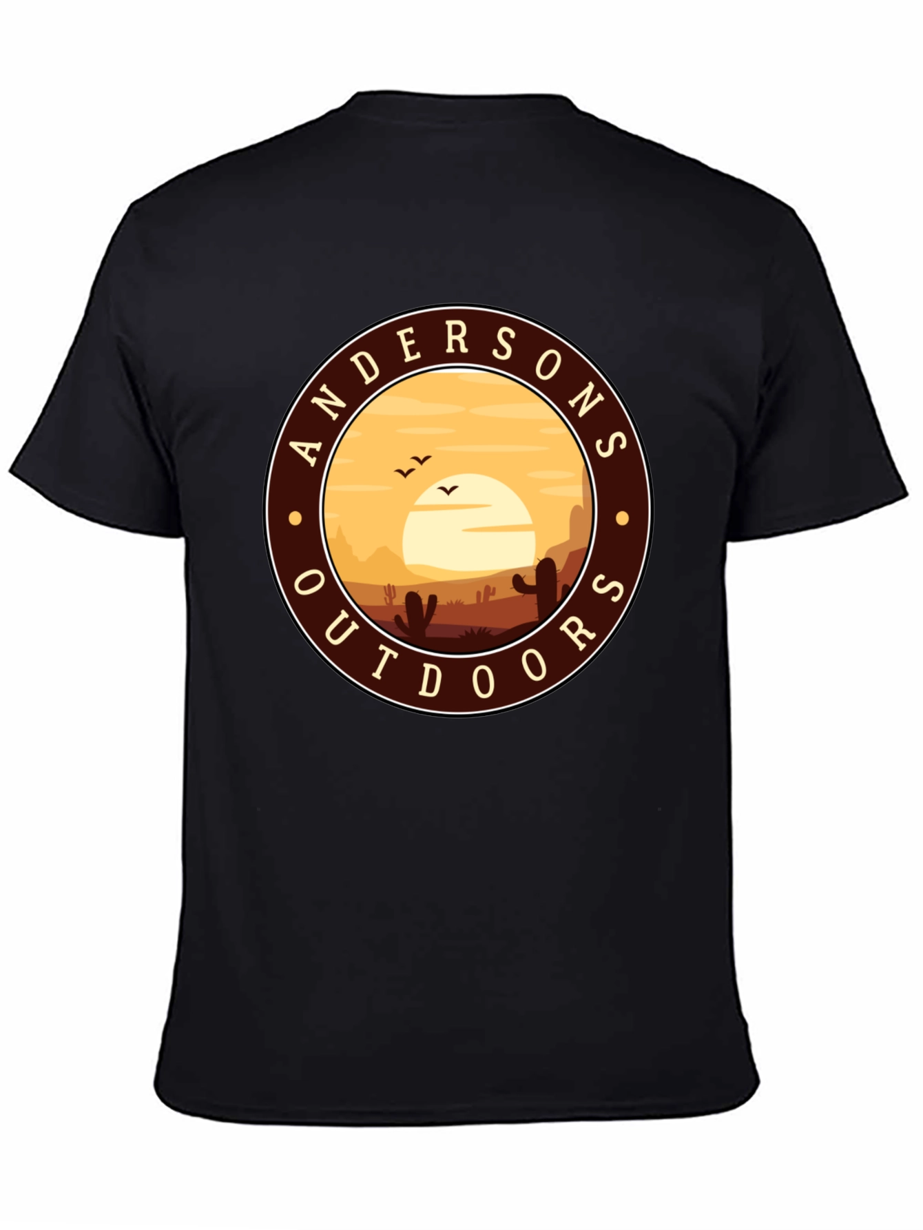 Andersons Outdoors Graphic Tee - Desert Sunset T-Shirt