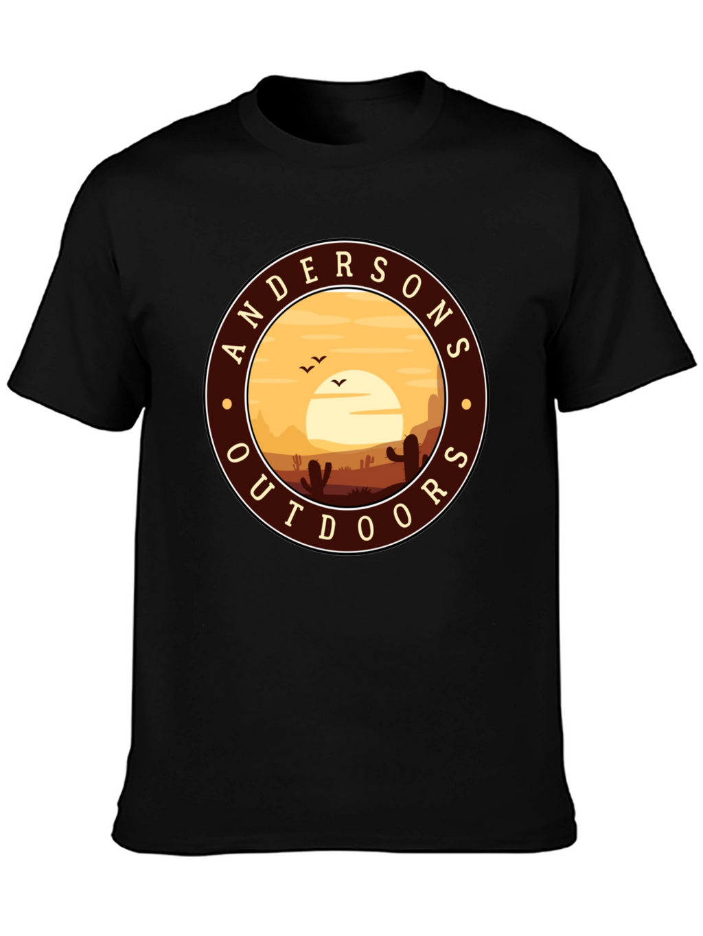 Andersons Outdoors Graphic Tee - Desert Sunset T-Shirt