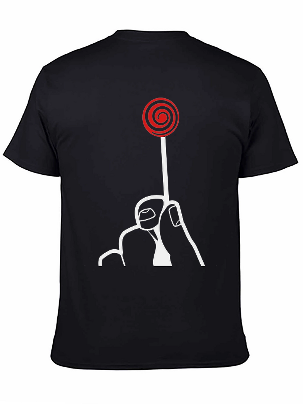 Saw Movie Lollipop Graphic Tee - Black