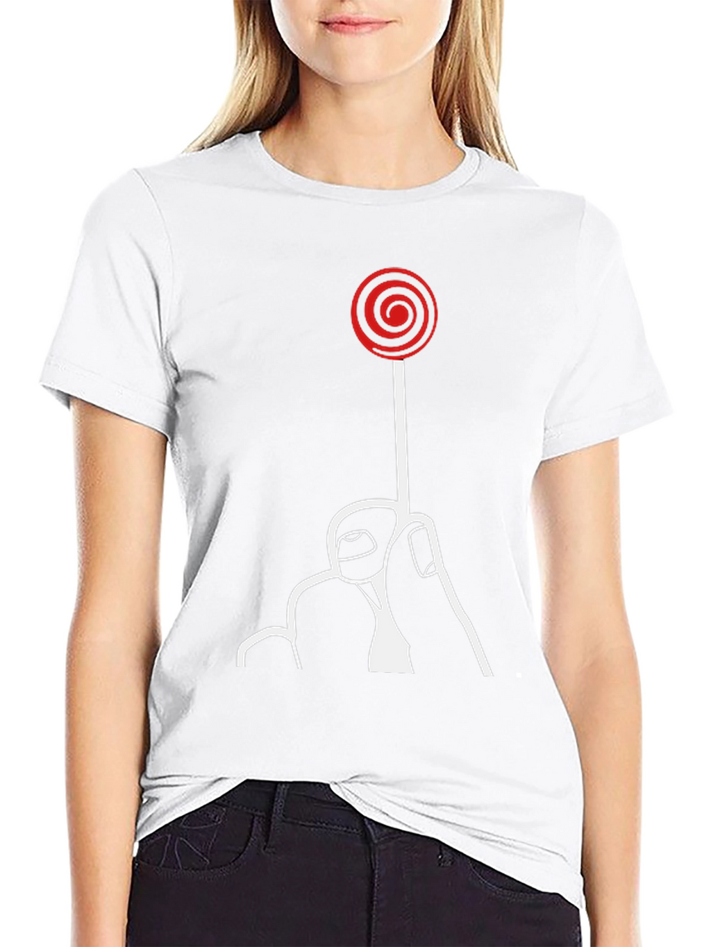 Saw Movie Lollipop Graphic Tee - Black