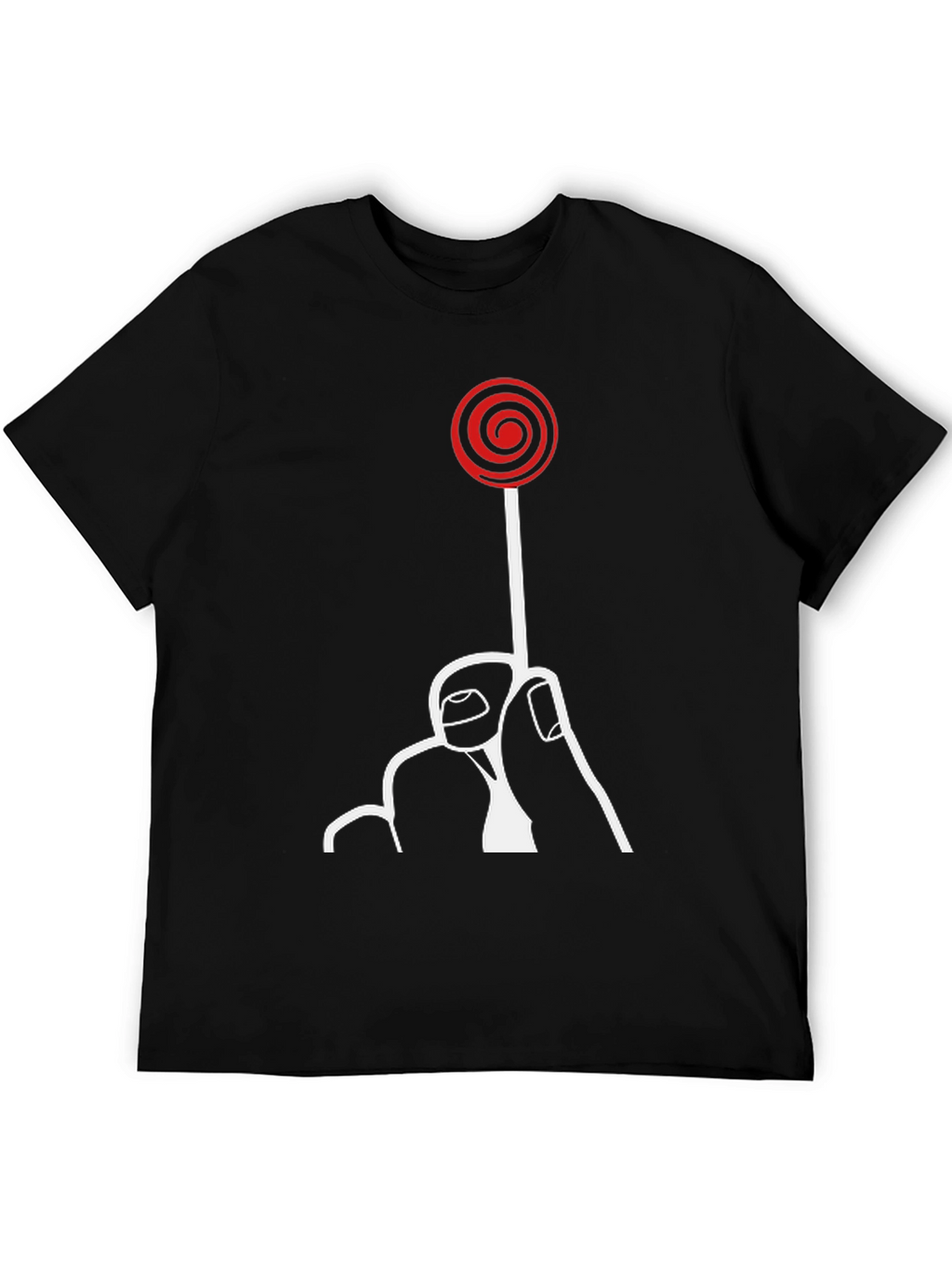 Saw Movie Lollipop Graphic Tee - Black