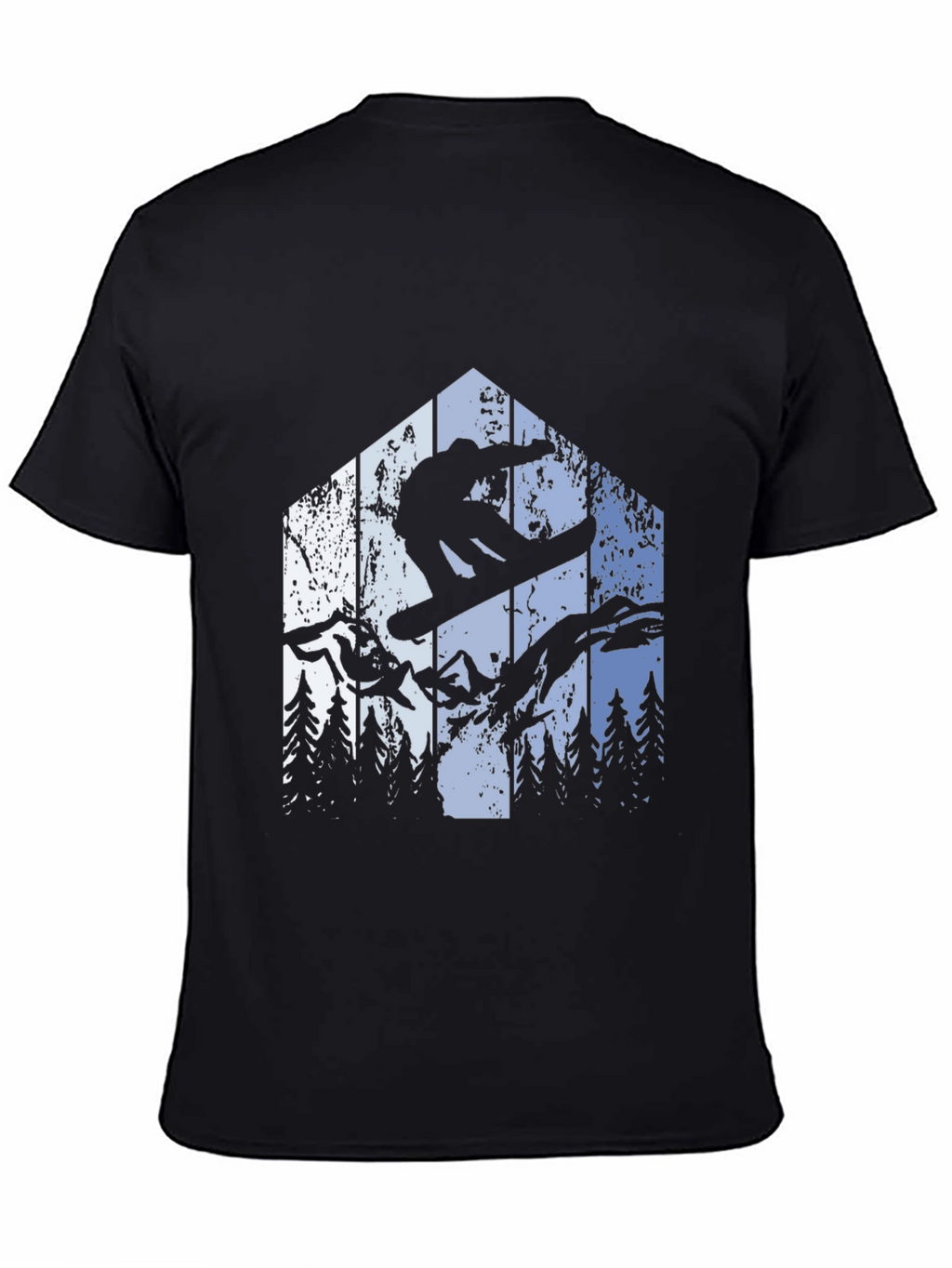 Snowboarding T-Shirt - Mountain Adventure Tee