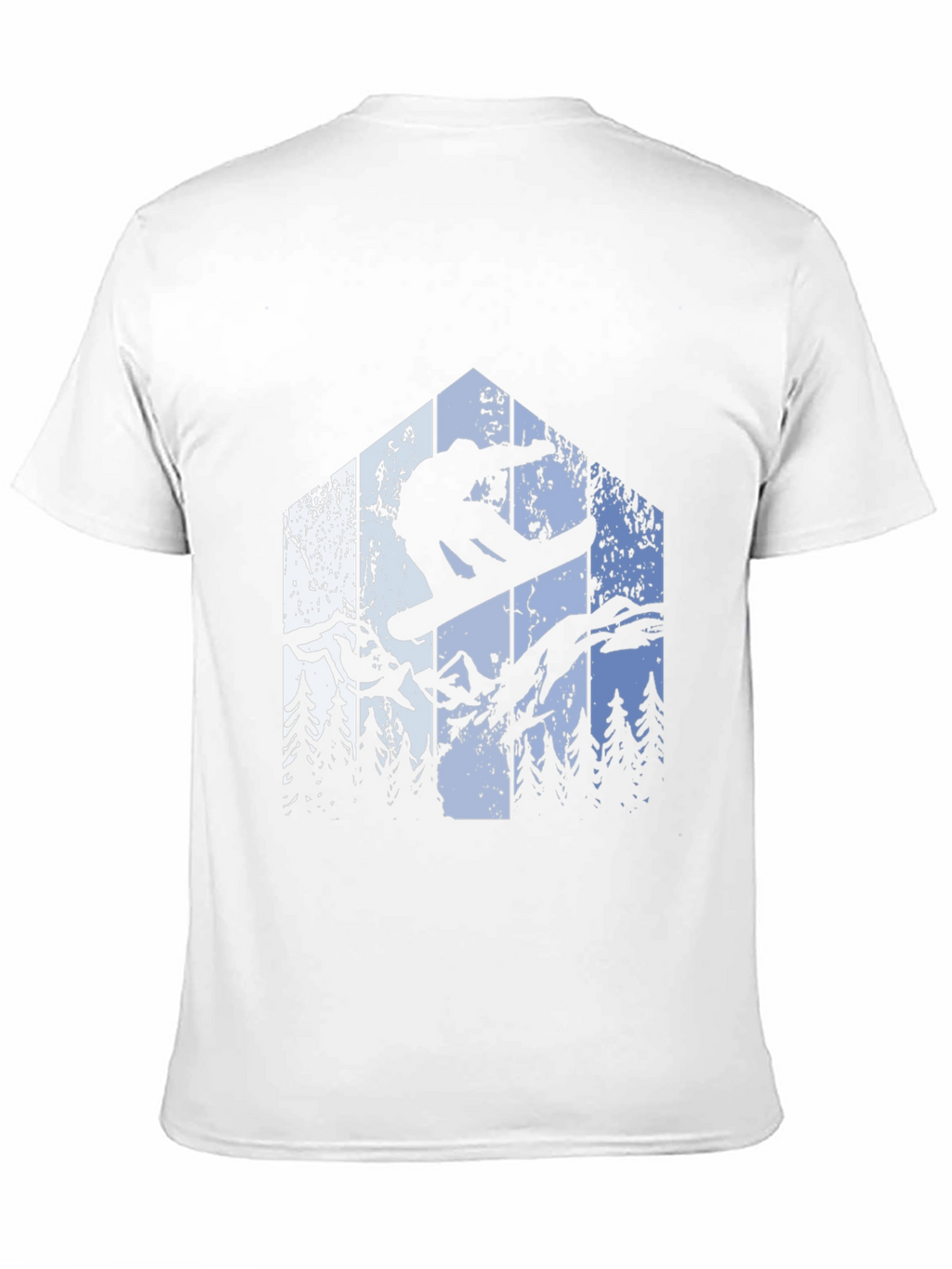 Snowboarding T-Shirt - Mountain Adventure Tee
