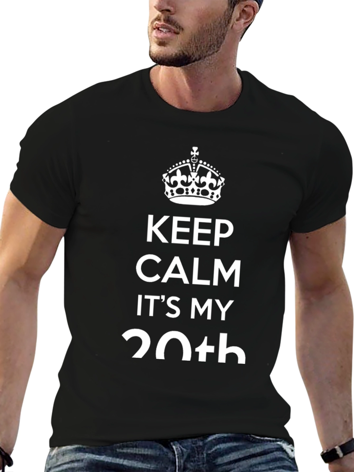 Keep Calm 20th Birthday T-Shirt