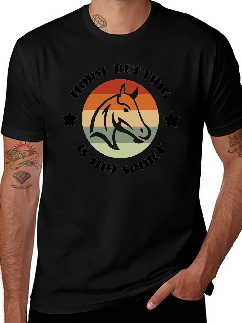 Horse Betting Sport Graphic T-Shirt