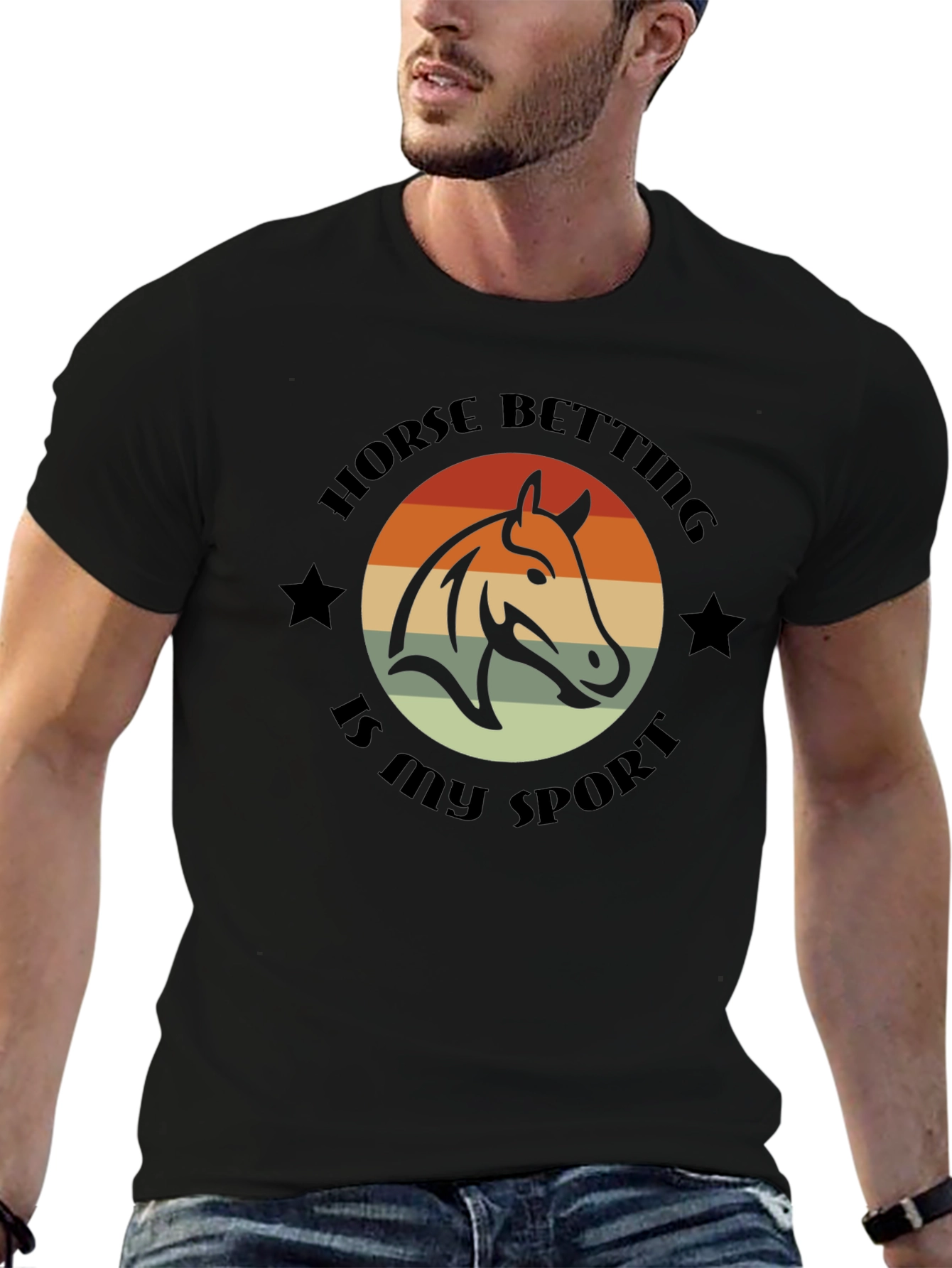 Horse Betting Sport Graphic T-Shirt