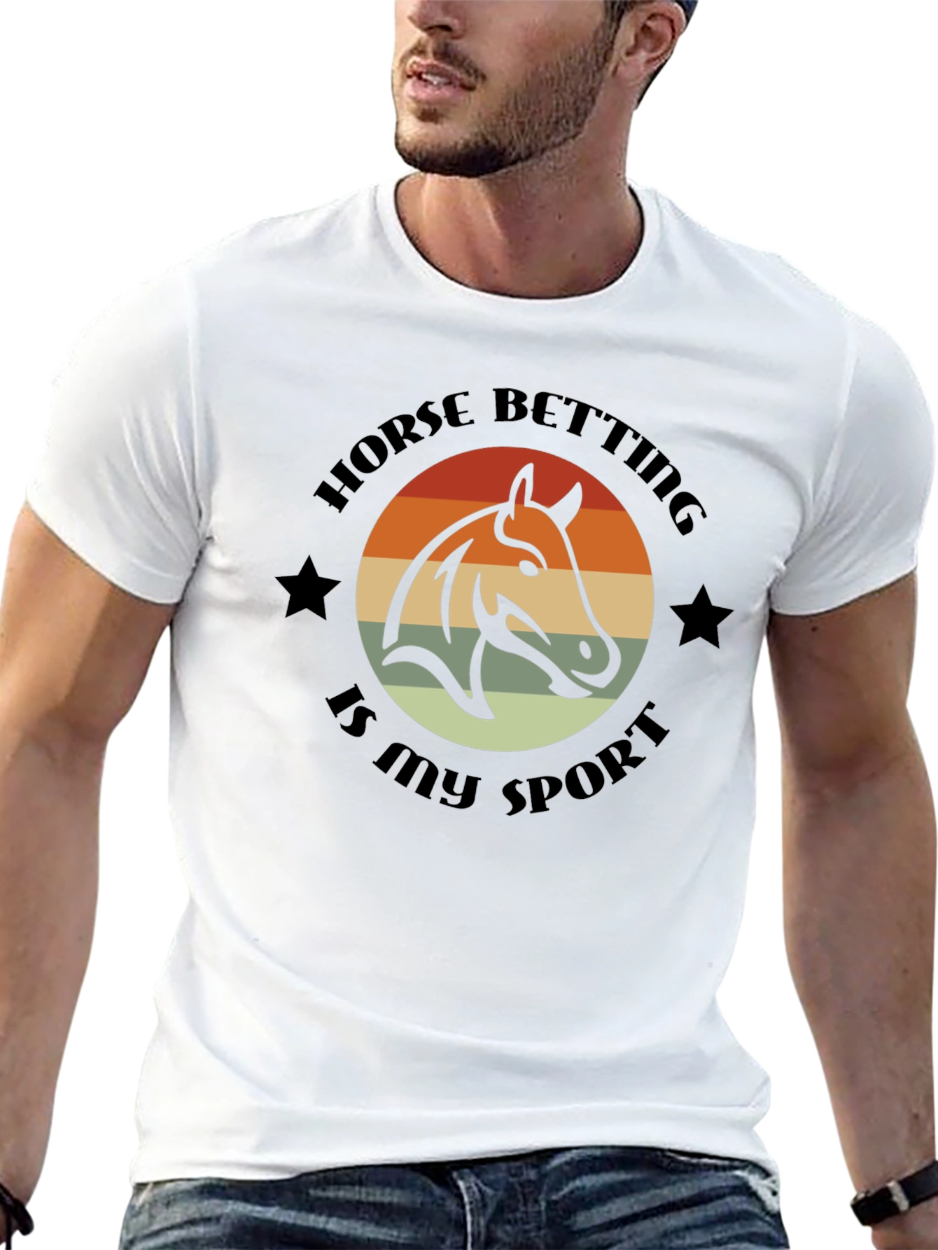 Horse Betting Sport Graphic T-Shirt