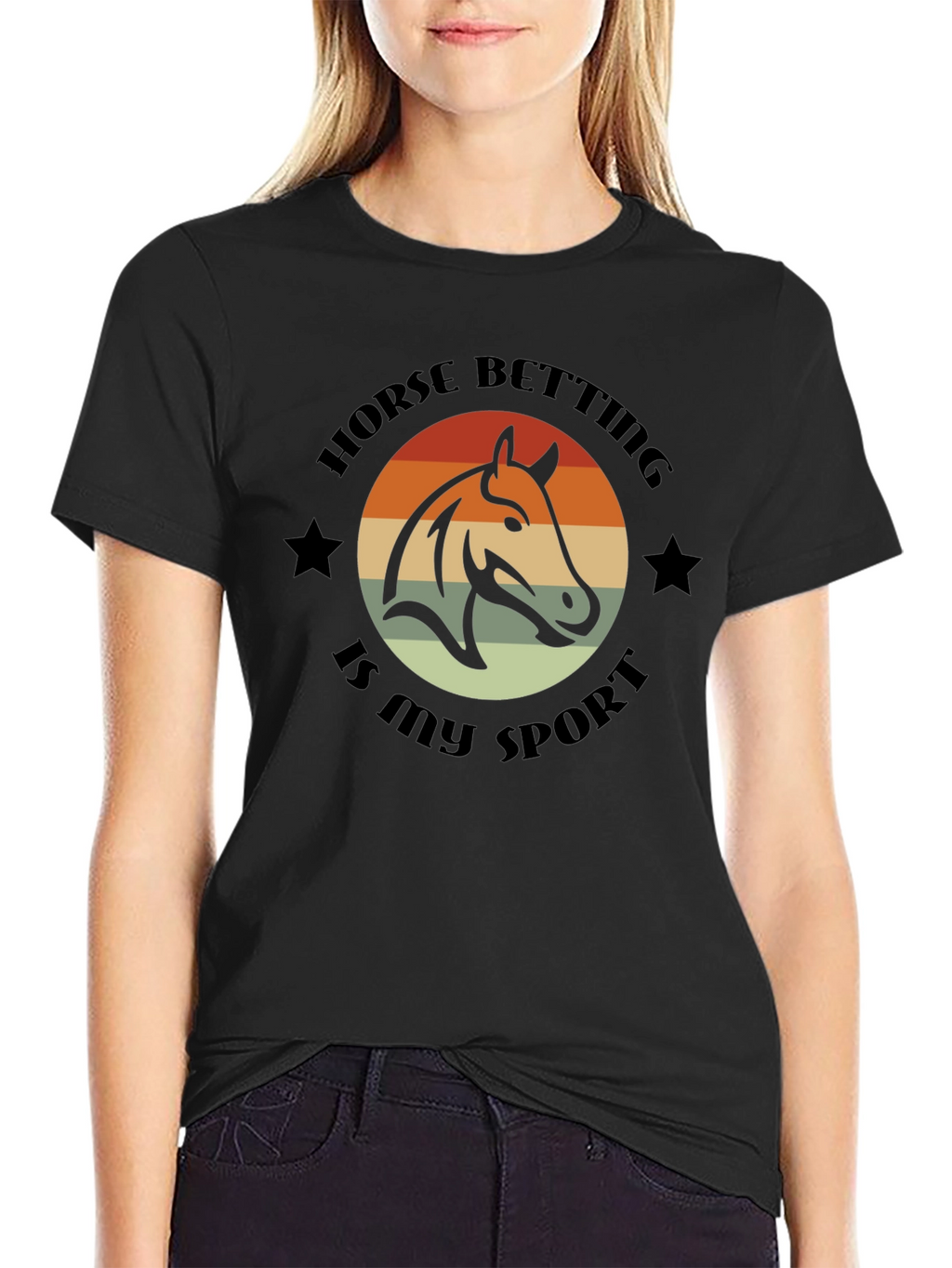Horse Betting Sport Graphic T-Shirt