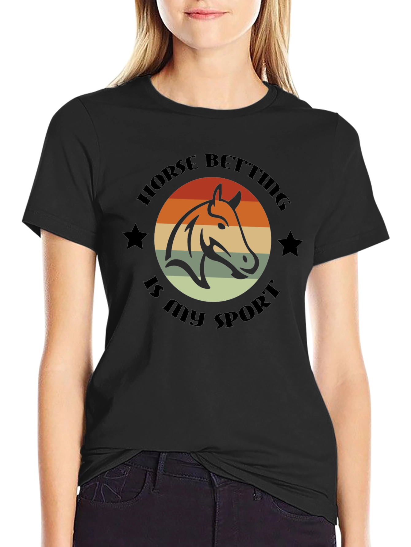 Horse Betting Sport Graphic T-Shirt