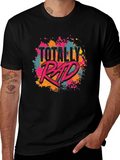Totally Rad Graphic Tee - Black Unisex T-Shirt