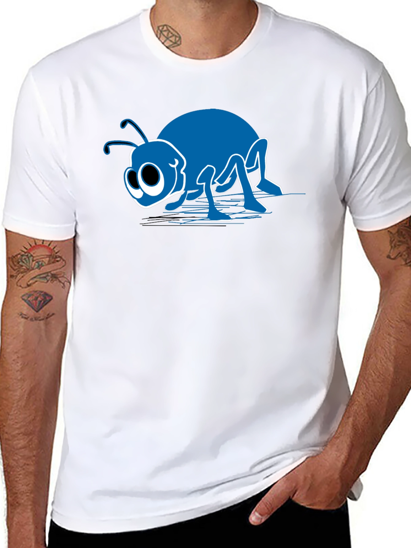 Bug Graphic T-Shirt - Fun Stylish Comfortable