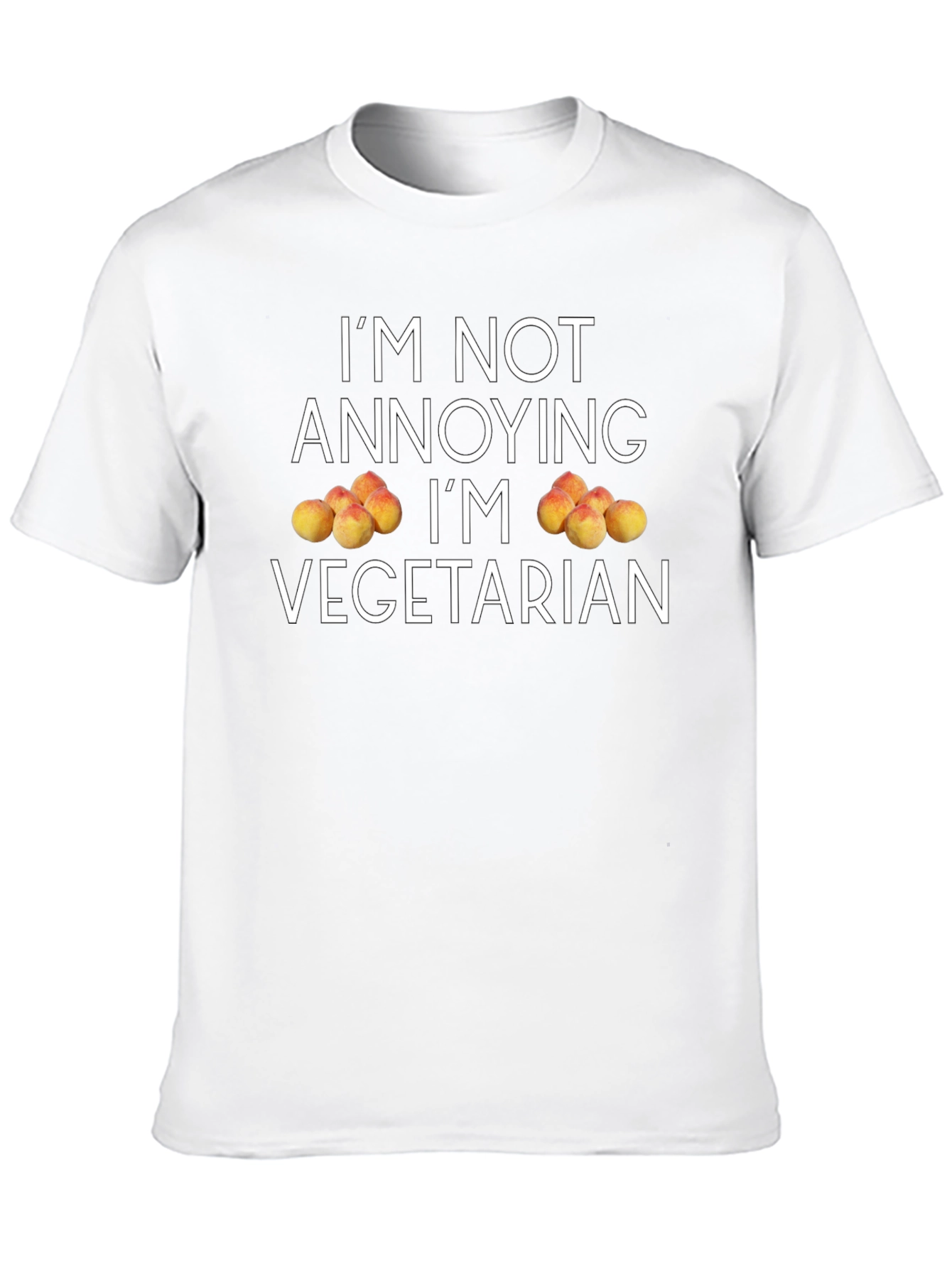 Funny Vegetarian Graphic T-Shirt