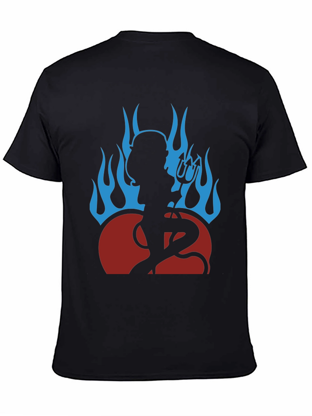 Devil Girl Graphic Tee - Black