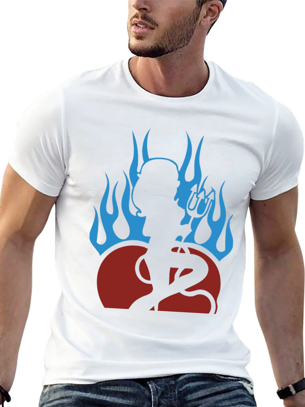 Devil Girl Graphic Tee - Black