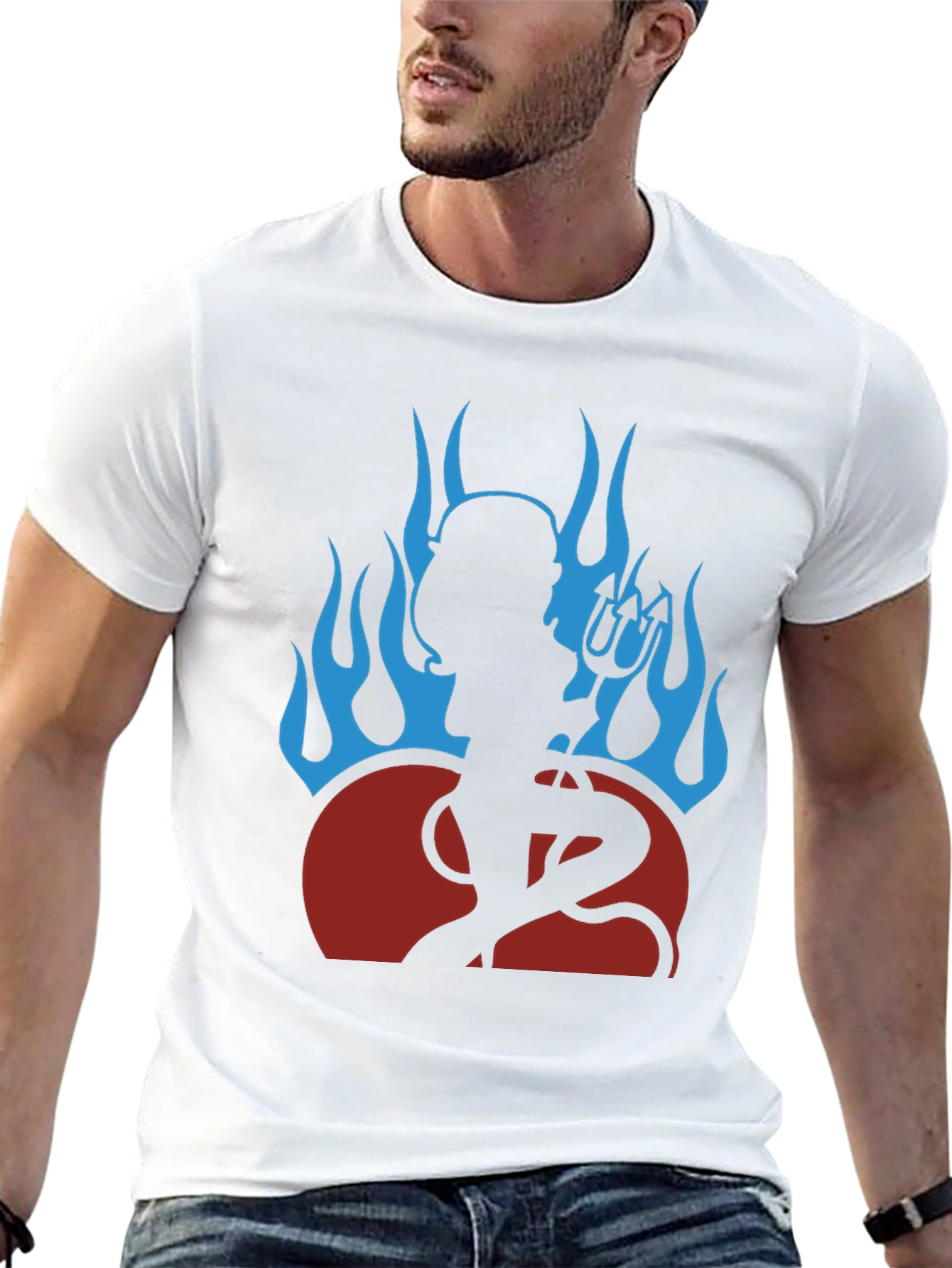 Devil Girl Graphic Tee - Black
