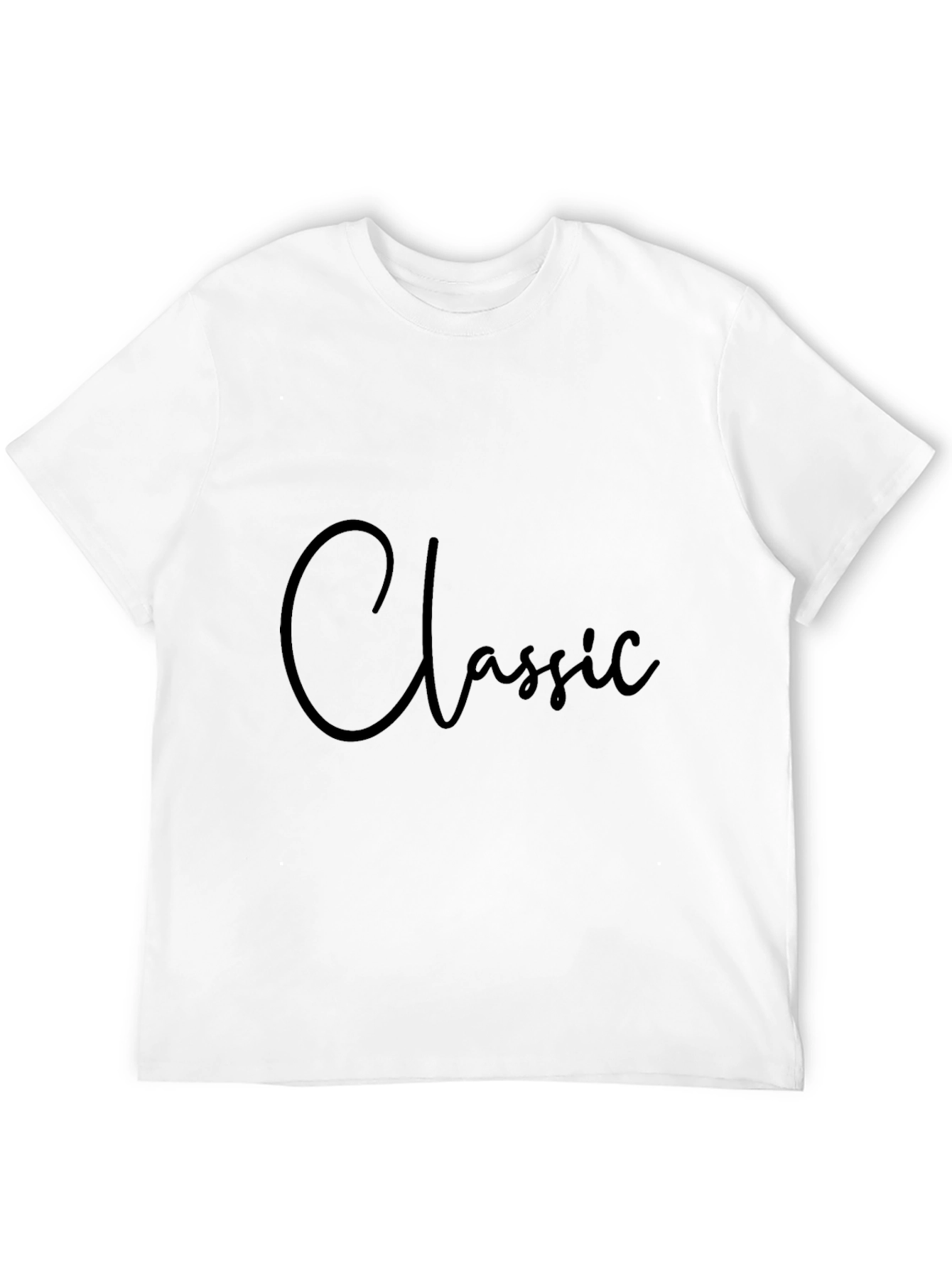 Classic Black Graphic Tee - Stylish and Comfortable