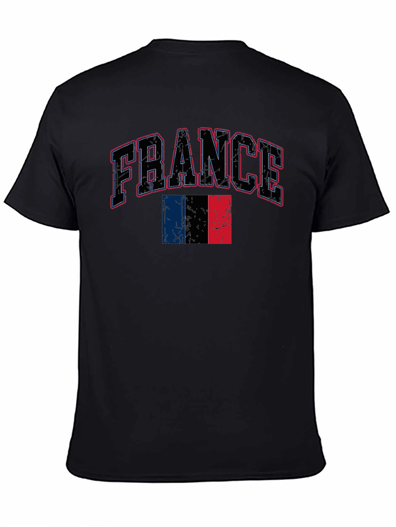 France T-Shirt - Patriotic French Flag Design