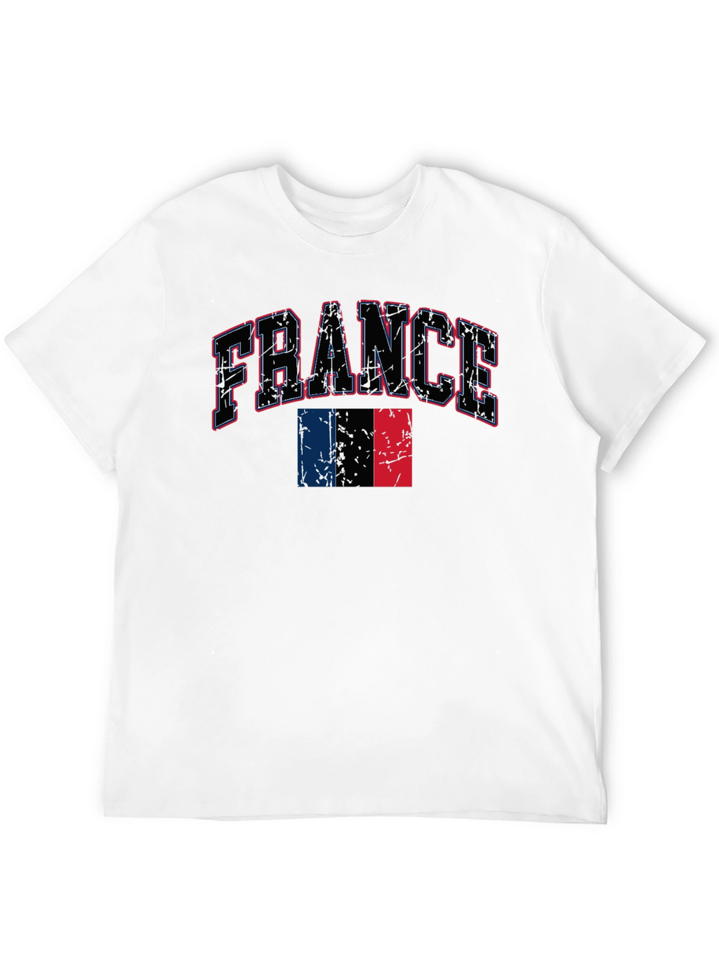 France T-Shirt - Patriotic French Flag Design