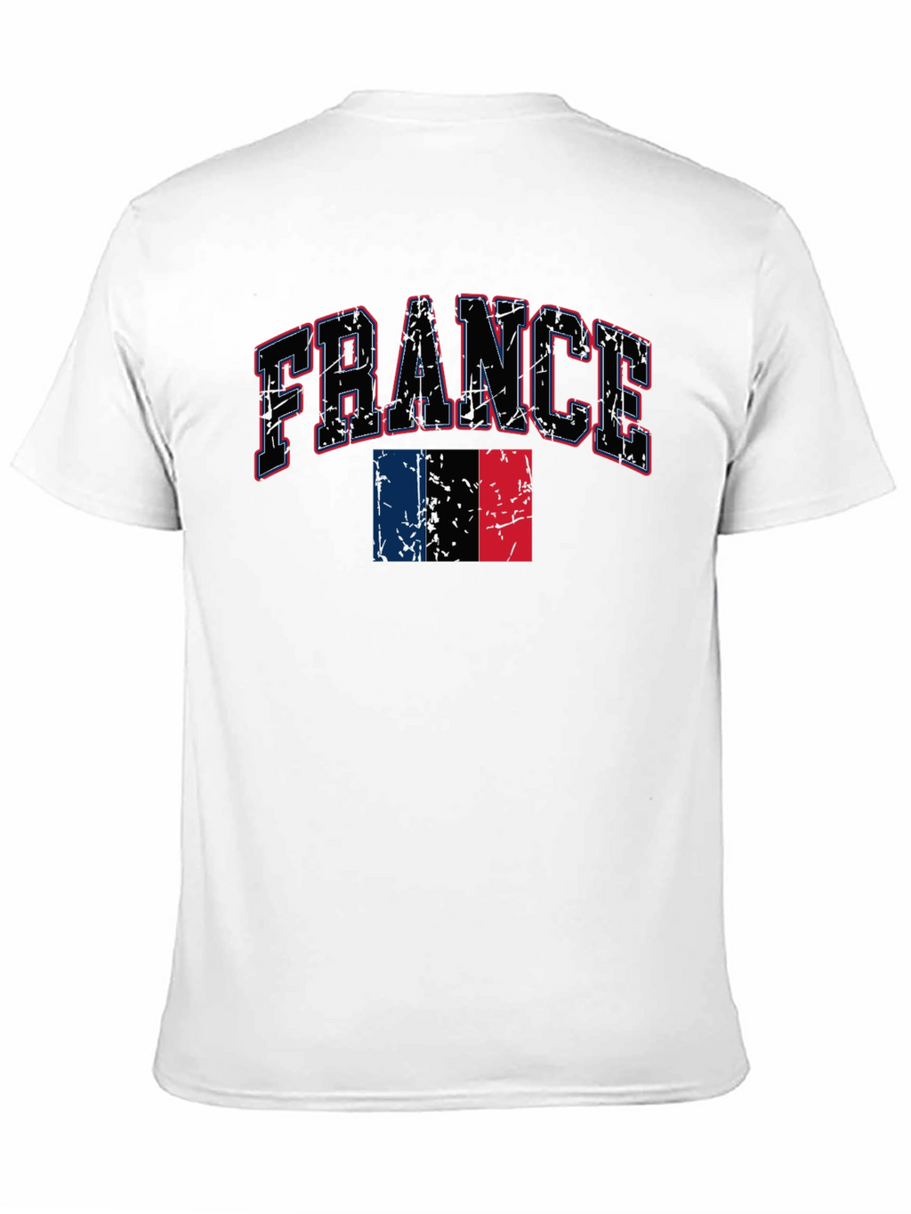 France T-Shirt - Patriotic French Flag Design