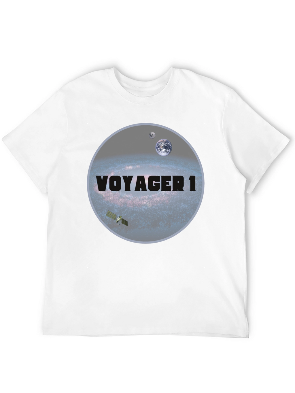 Voyager 1 Galaxy T-Shirt - Space Exploration Tee