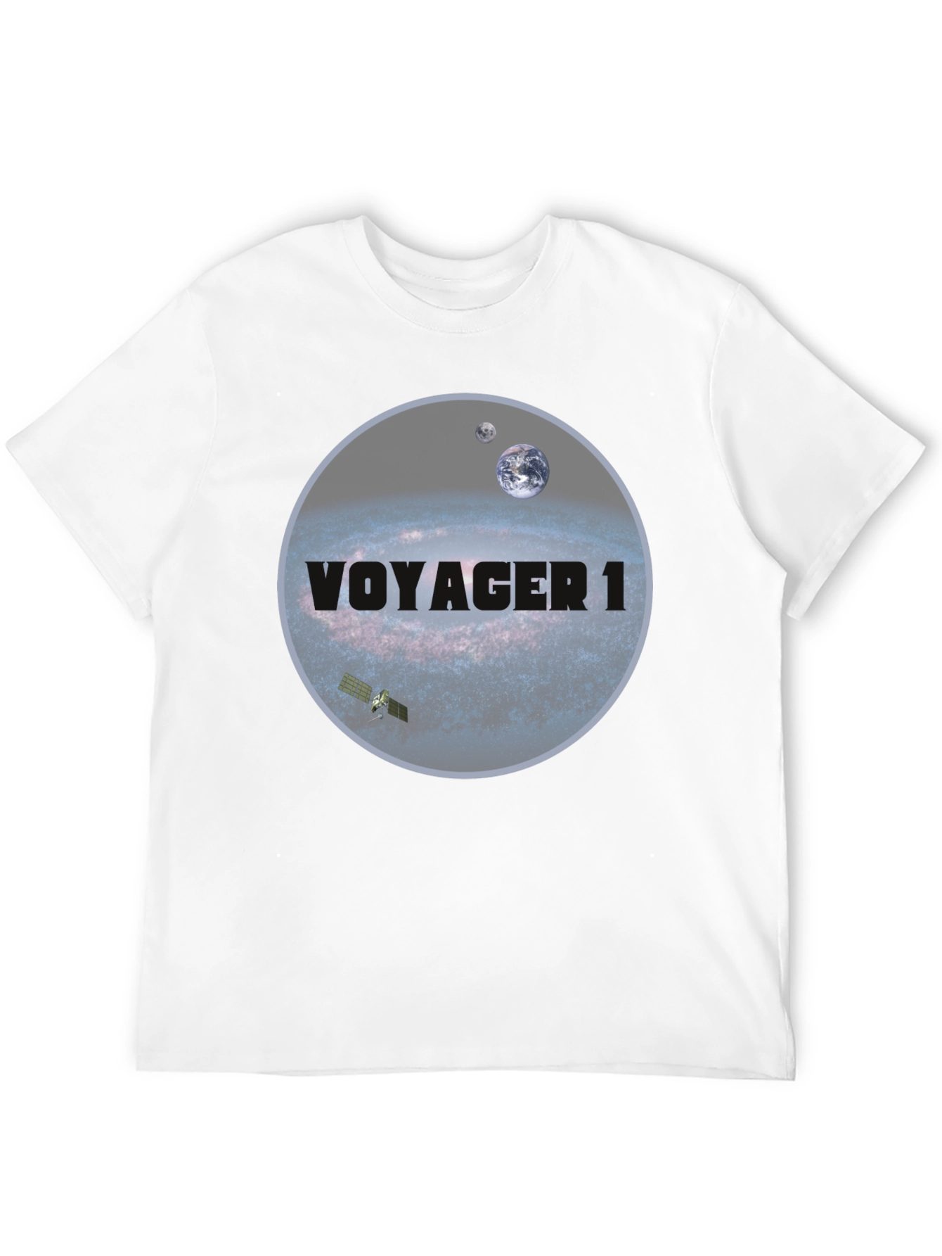 Voyager 1 Galaxy T-Shirt - Space Exploration Tee
