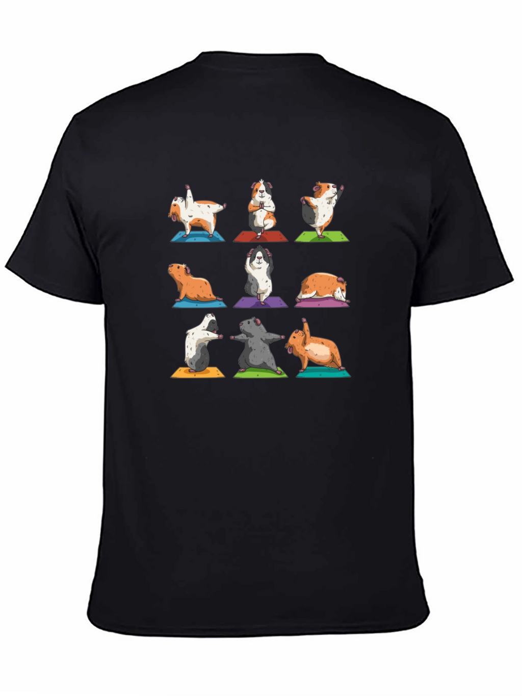 Yoga Guinea Pig T-Shirt: Zen Mode Activated!