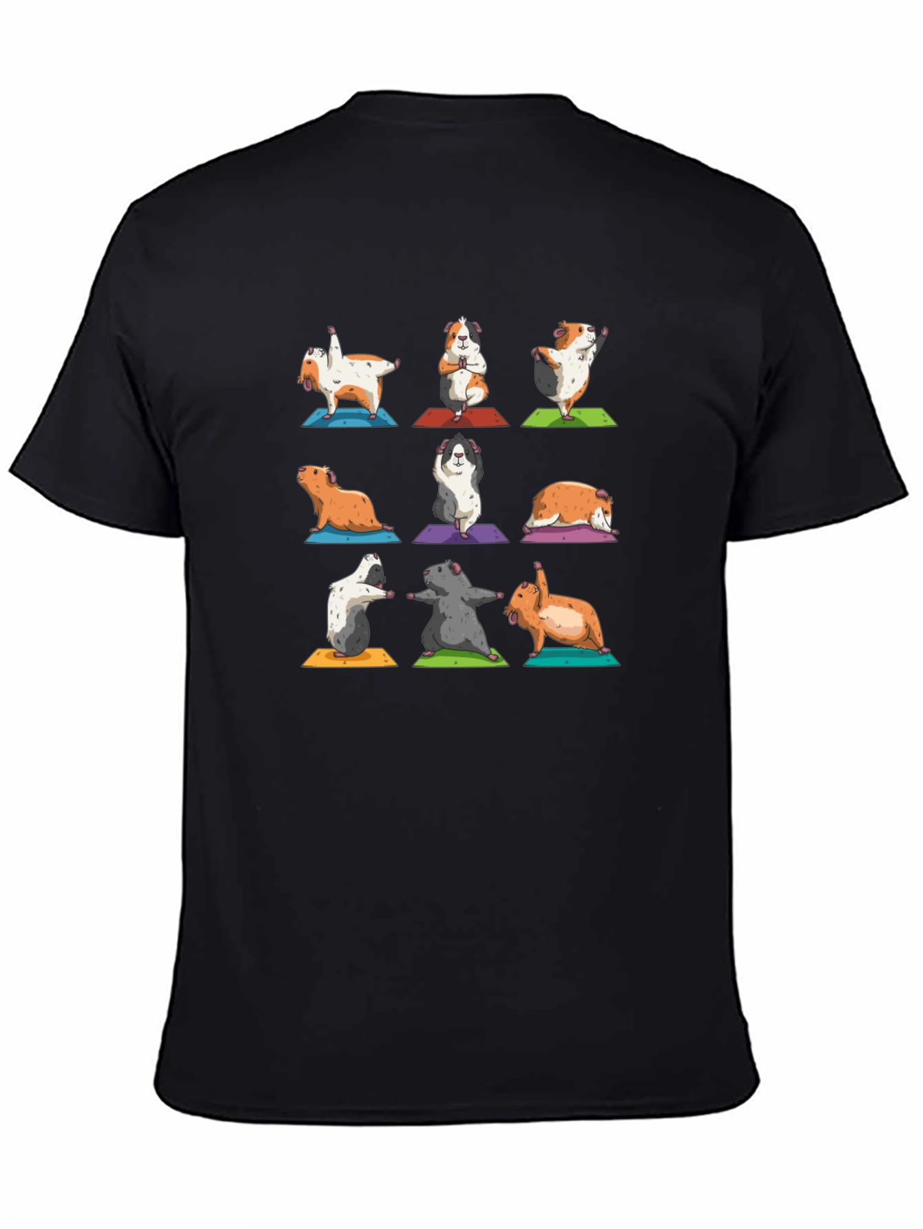 Yoga Guinea Pig T-Shirt: Zen Mode Activated!
