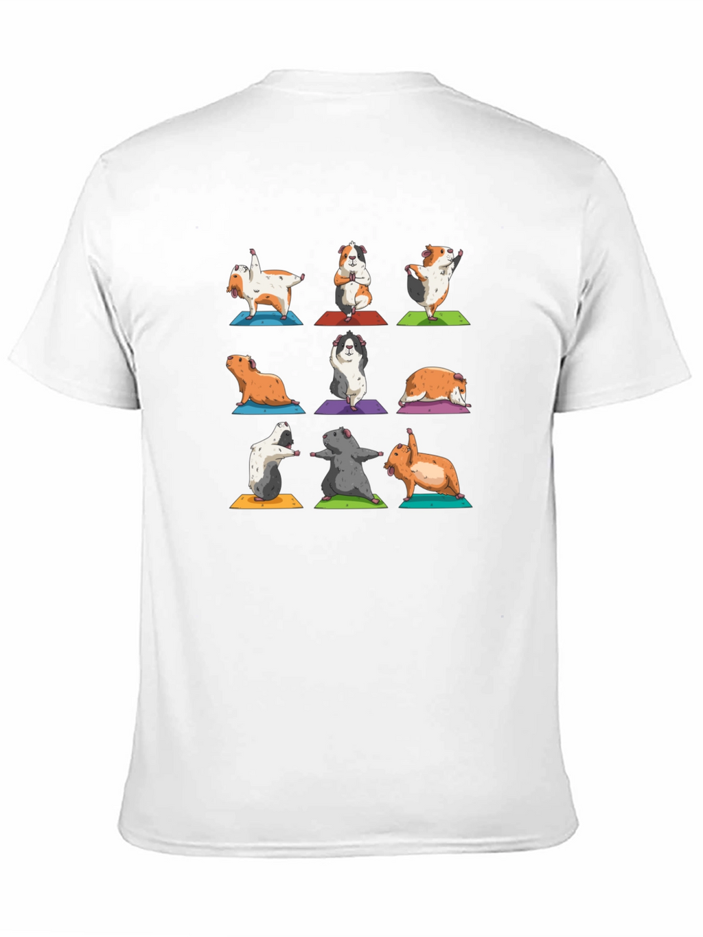 Yoga Guinea Pig T-Shirt: Zen Mode Activated!