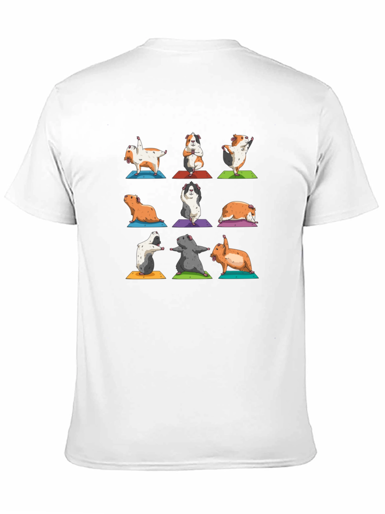 Yoga Guinea Pig T-Shirt: Zen Mode Activated!