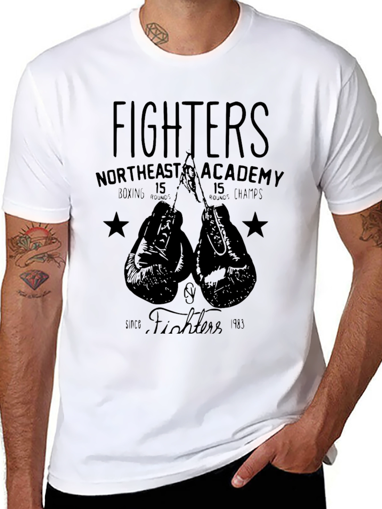 Fighters Boxing T-Shirt - Northeast Academy