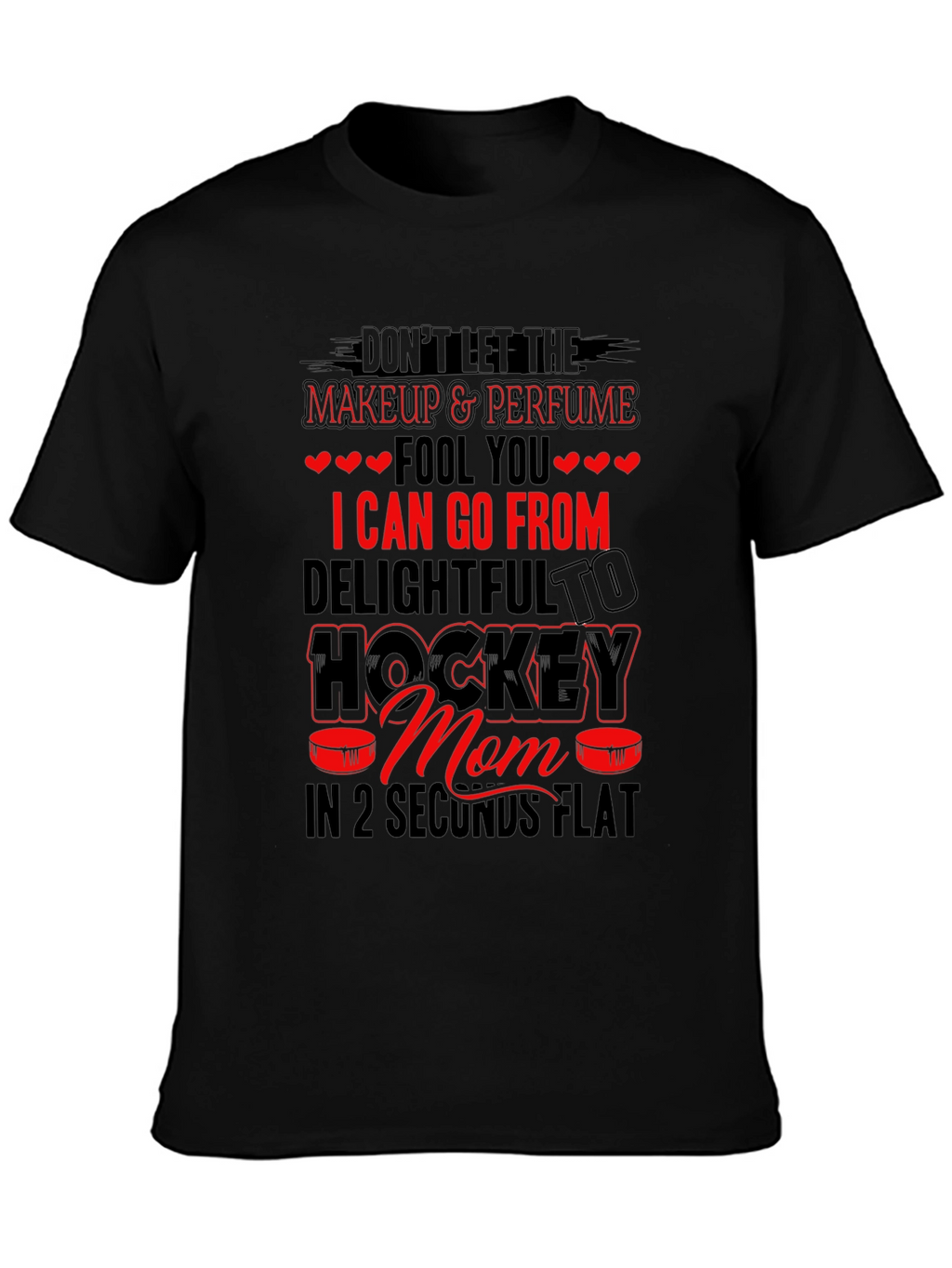 Hockey Mom Graphic T-Shirt