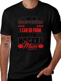 Hockey Mom Graphic T-Shirt