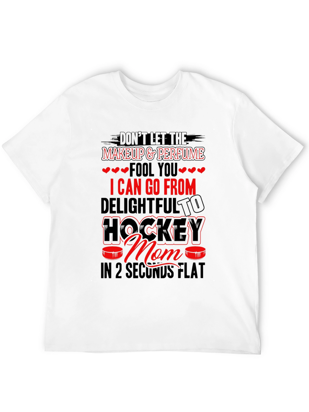 Hockey Mom Graphic T-Shirt