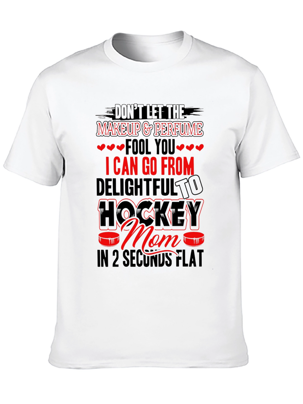 Hockey Mom Graphic T-Shirt