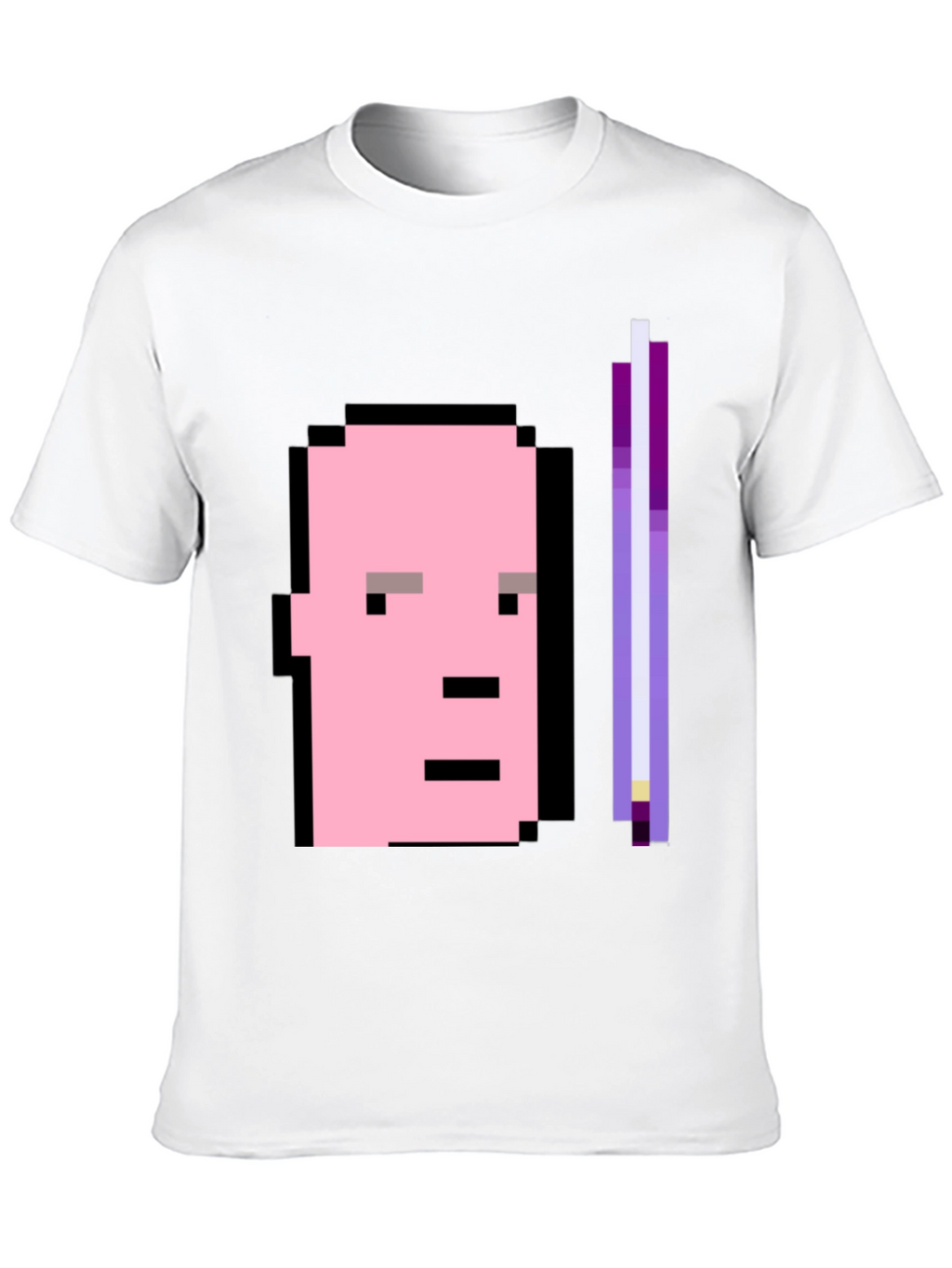 Pixel Art Graphic Tee - Retro Style Black T-Shirt