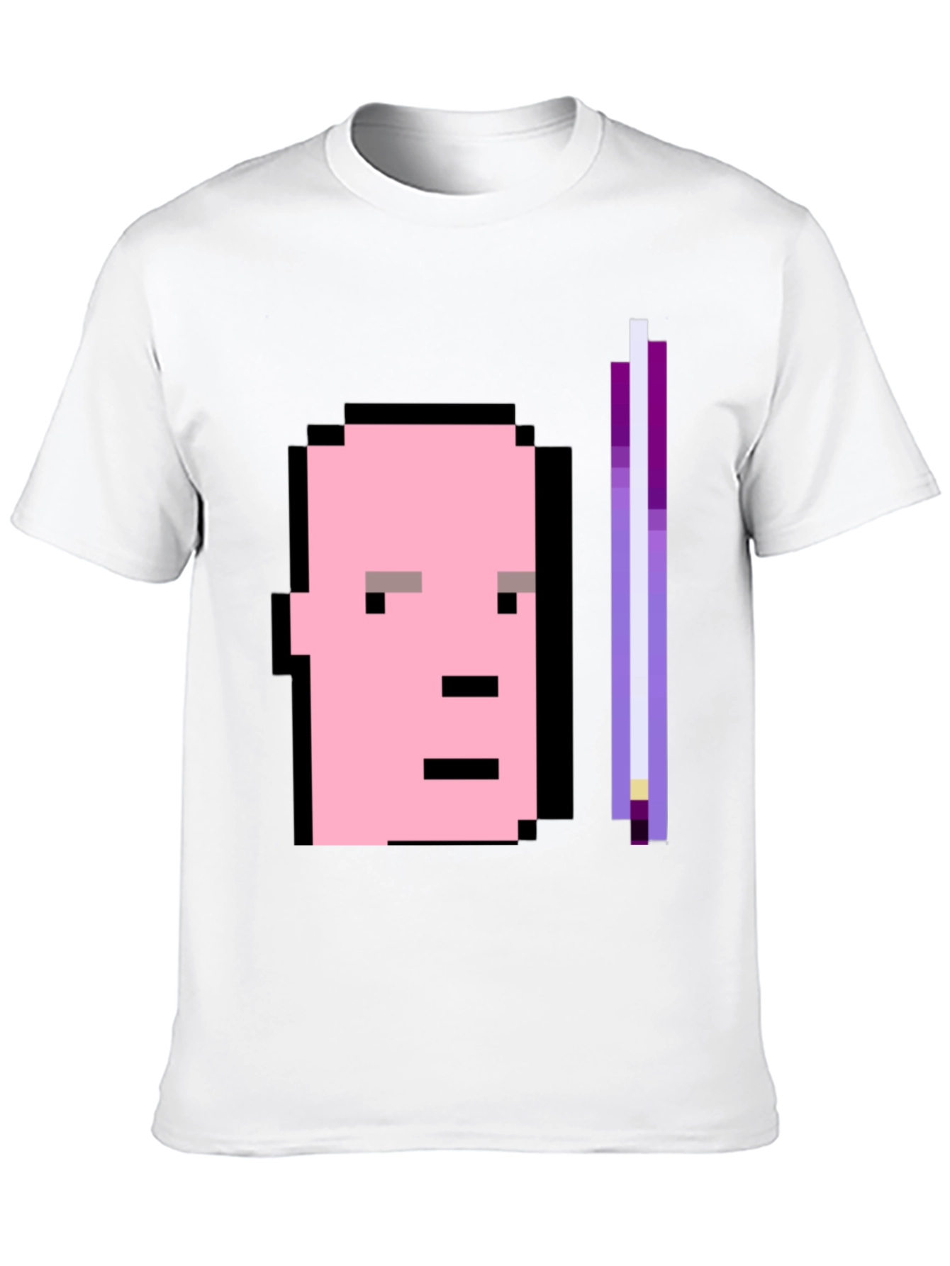 Pixel Art Graphic Tee - Retro Style Black T-Shirt