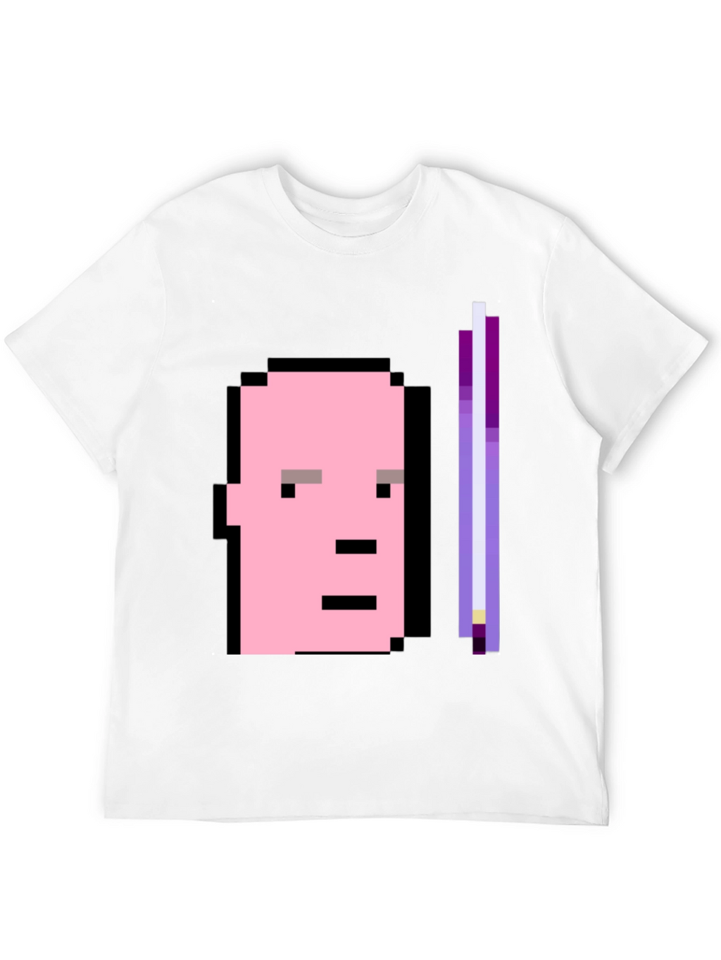 Pixel Art Graphic Tee - Retro Style Black T-Shirt