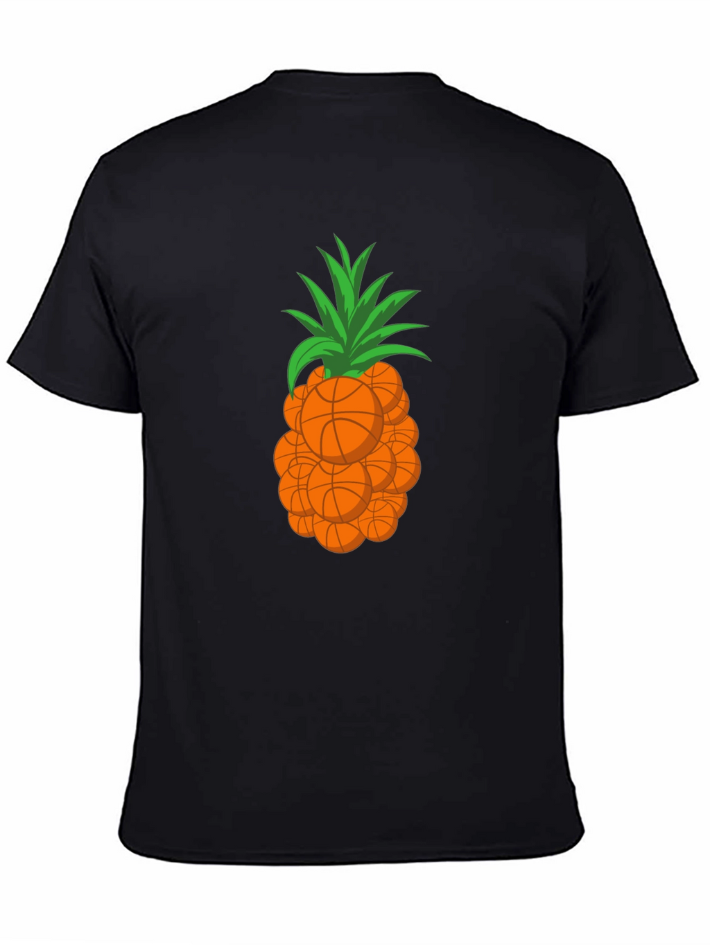Basketball Pineapple Graphic T-Shirt