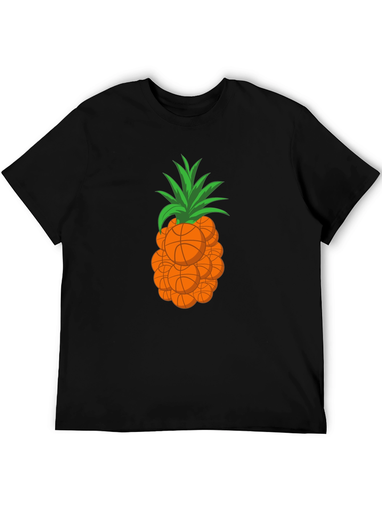 Basketball Pineapple Graphic T-Shirt