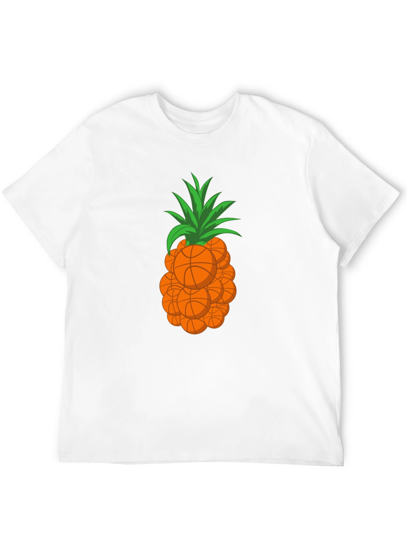 Basketball Pineapple Graphic T-Shirt