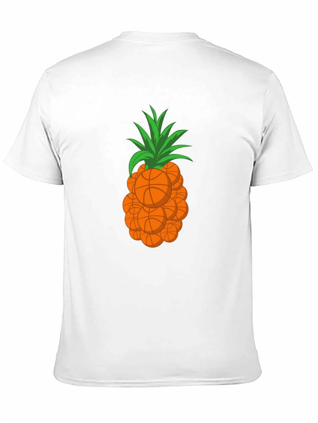 Basketball Pineapple Graphic T-Shirt