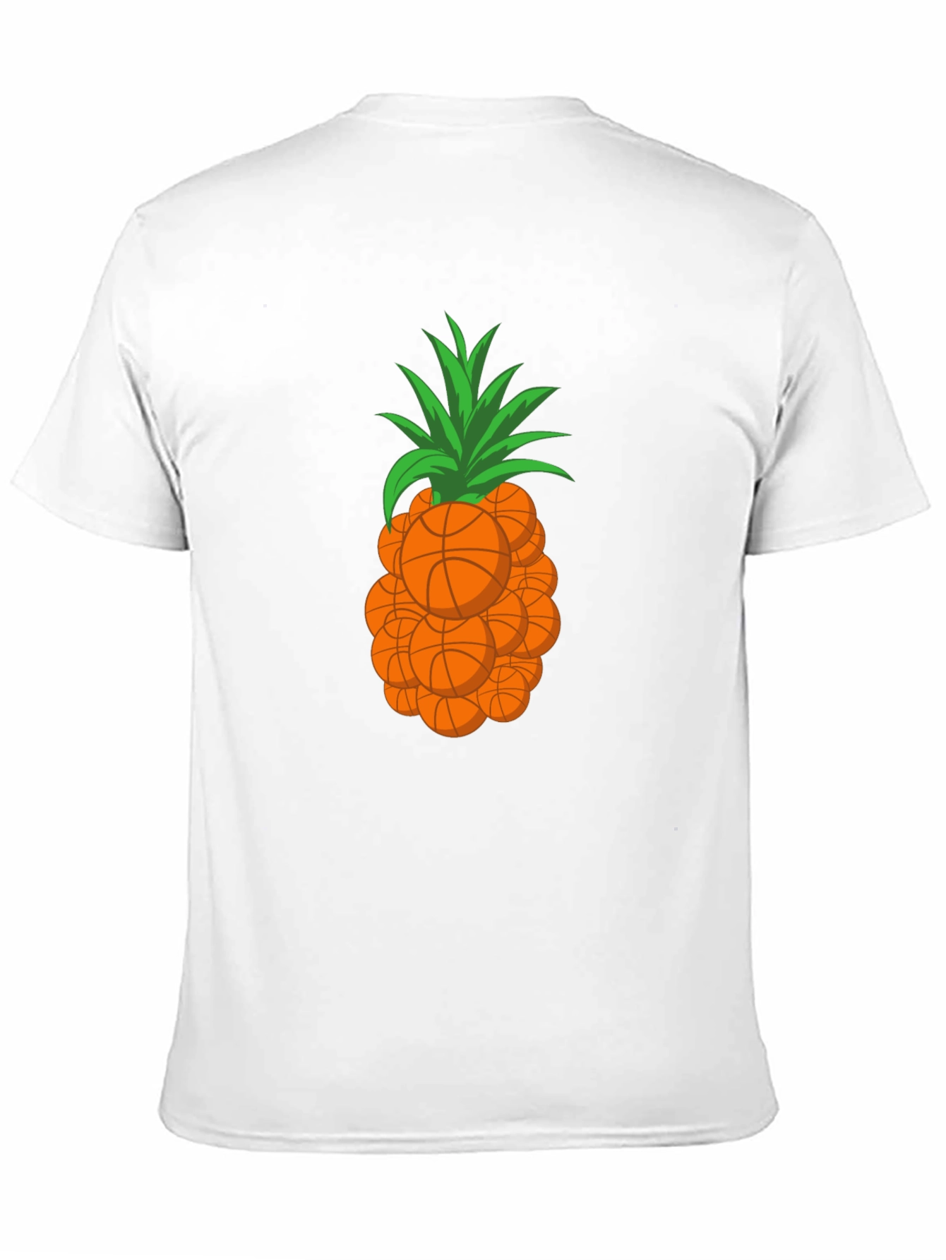 Basketball Pineapple Graphic T-Shirt