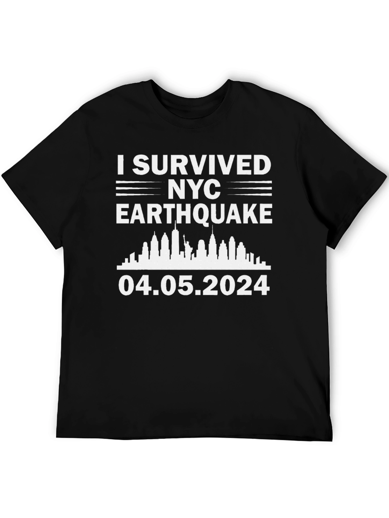 I Survived NYC Earthquake T-Shirt 04.05.2024