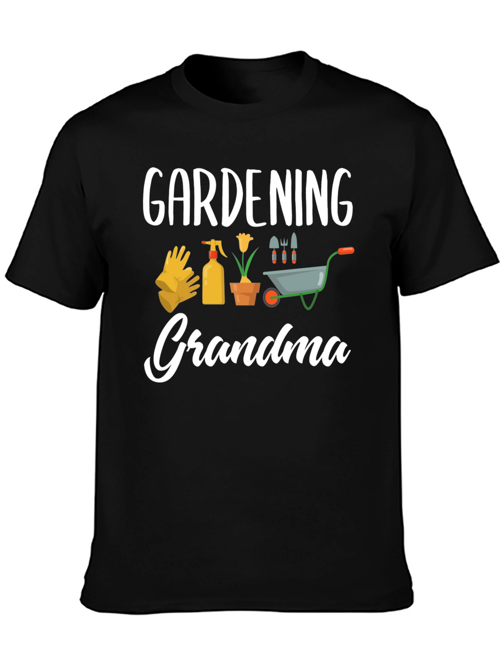 Gardening Grandma Graphic T-Shirt - Gardener Gift