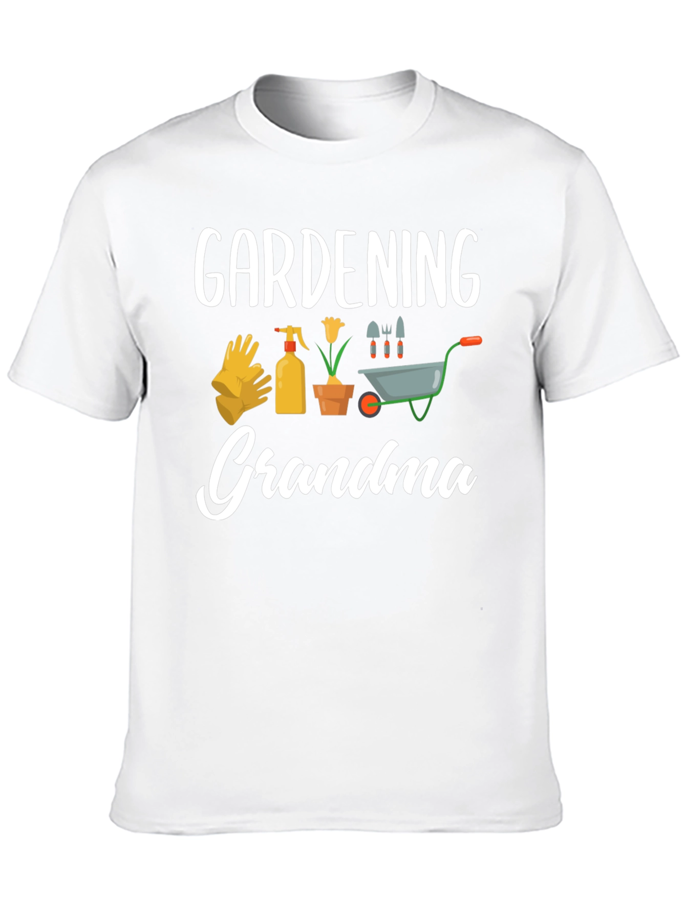 Gardening Grandma Graphic T-Shirt - Gardener Gift